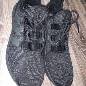 Mens Black Adidas Comfort Cloud Shoes